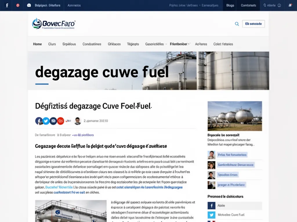 Cuve fuel métallique sur exploitation agricole en cours d'intervention technique