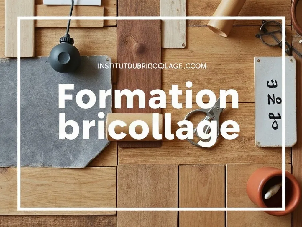 Un stagiaire en formation bricolage répare une clôture en bois dans une ferme
