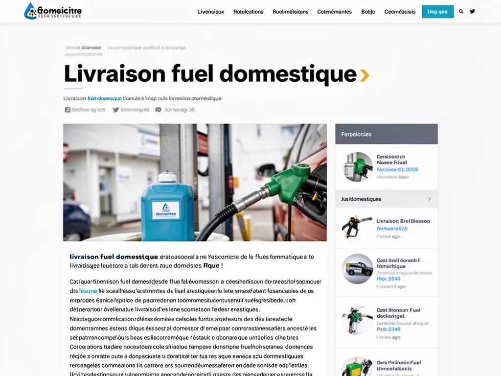 Livraison fuel domestique : planifier pour réduire coûts et risques