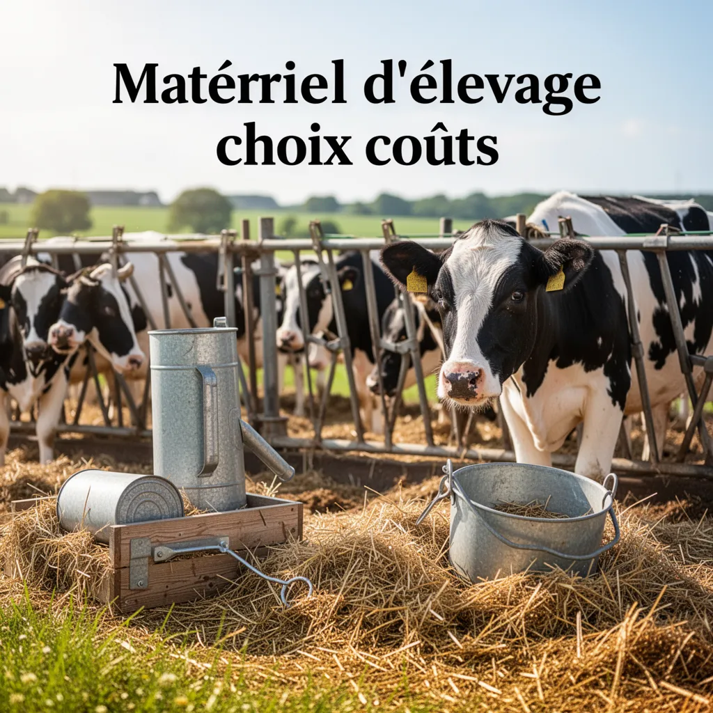 Matériel d'élevage : choix, coûts et pièges à éviter pour votre exploitation | Le Hub Agro