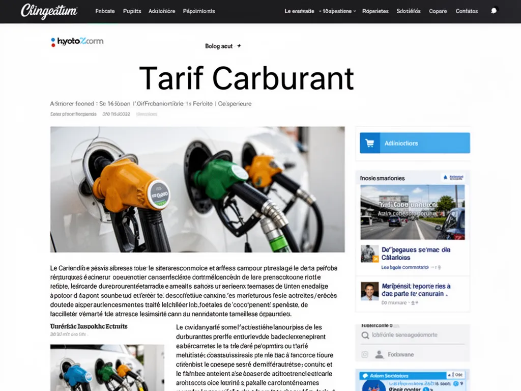 Tarif carburant : choisir ce qui compte vraiment pour l'exploitation