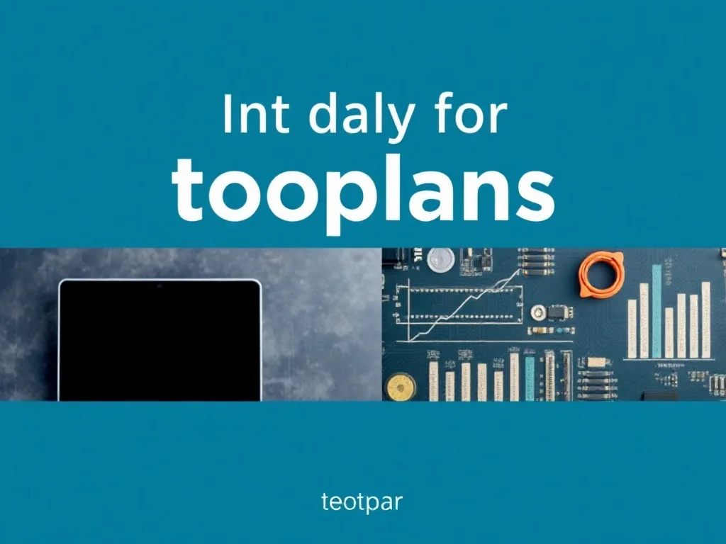 Plan de salon Tooplans en 3D sur tablette, avec canapé et meubles