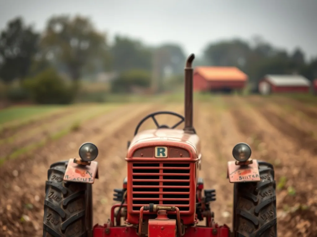 Tableau de bord d’un tracteur agricole moderne avec plusieurs symboles lumineux allumés